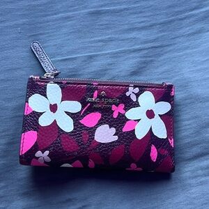 Kate Spade floral wallet